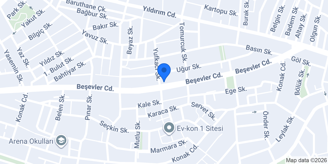 Klas Çiçek Bursa konumu