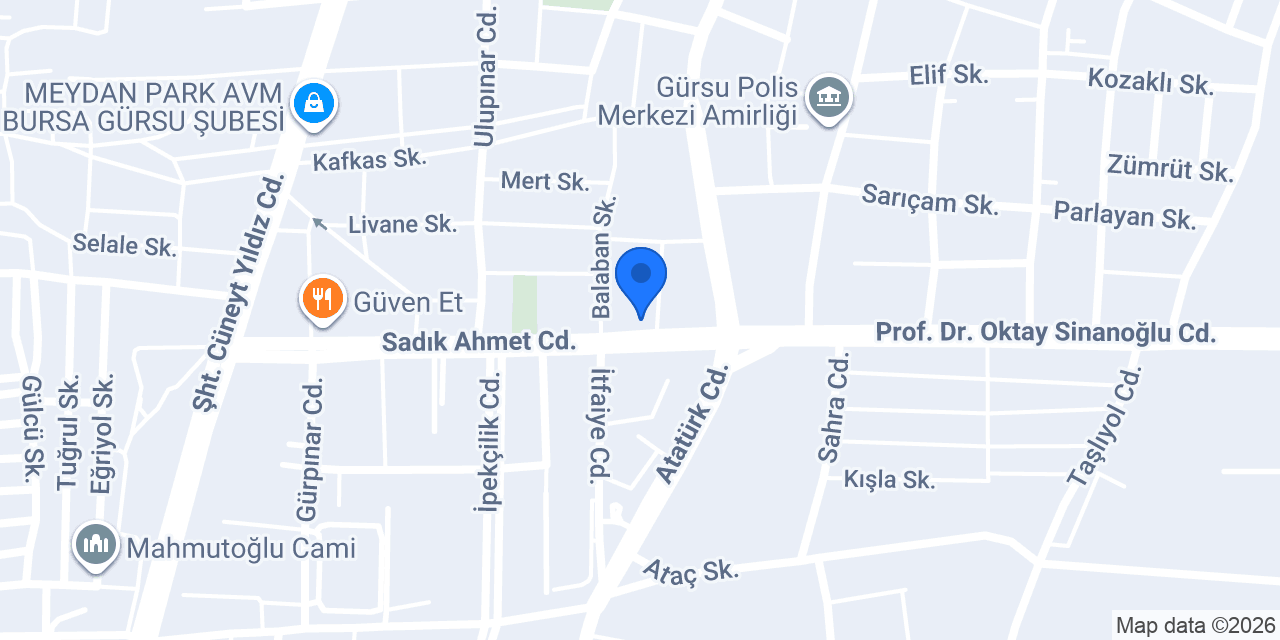 Elit Erkek Kuaförü konumu