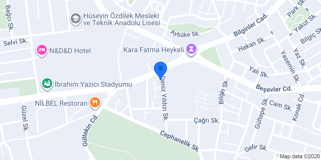 Vetorka Veteriner Kliniği konumu