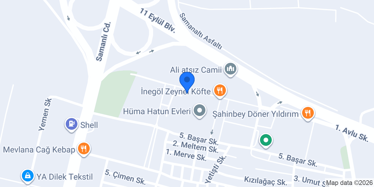 ÖZ-SA MOTORS konumu
