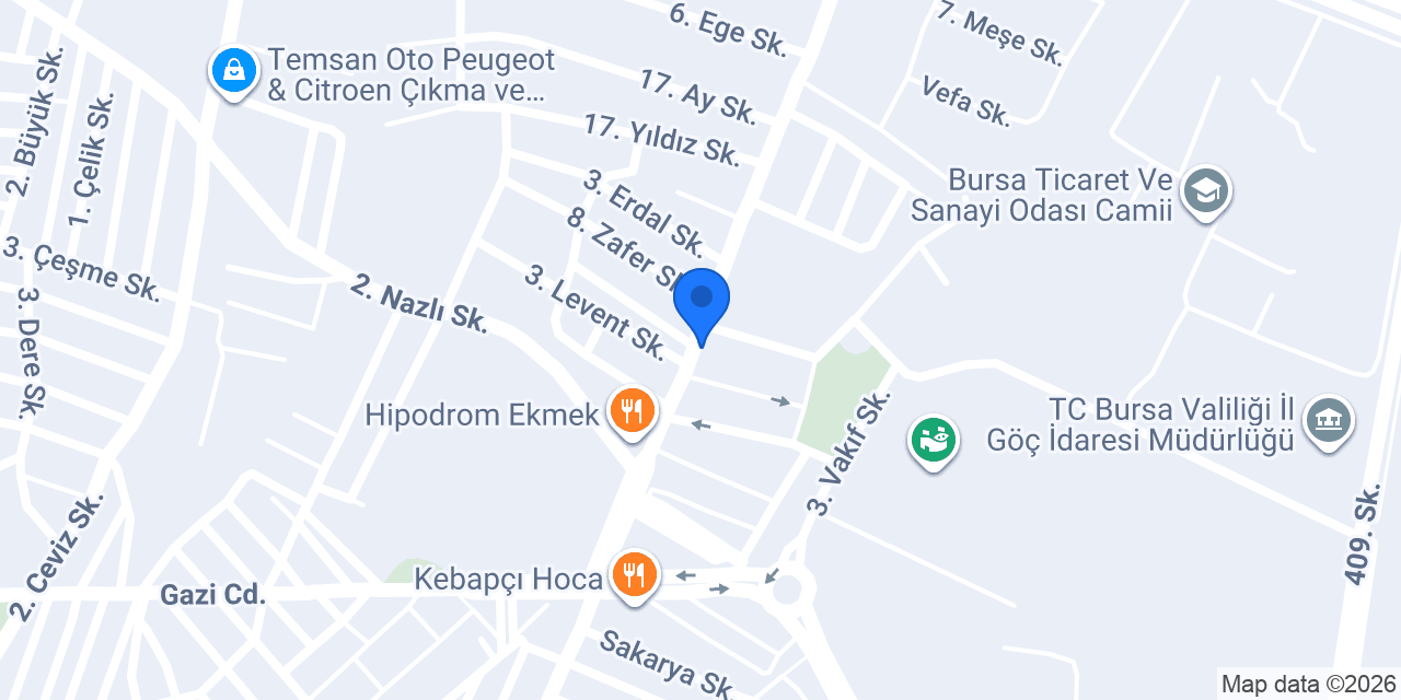Diplomalı Börekçi konumu