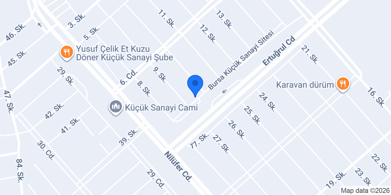 Allizzia Mobilya konumu