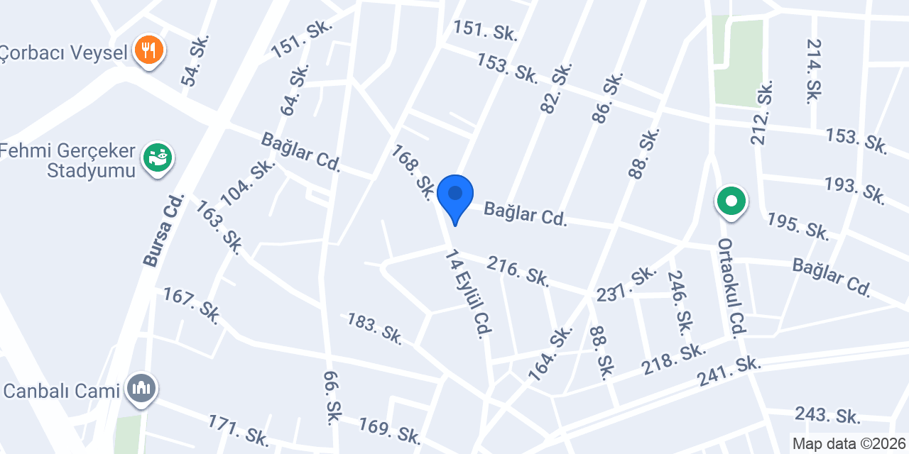 Fidan Berber Salonu konumu