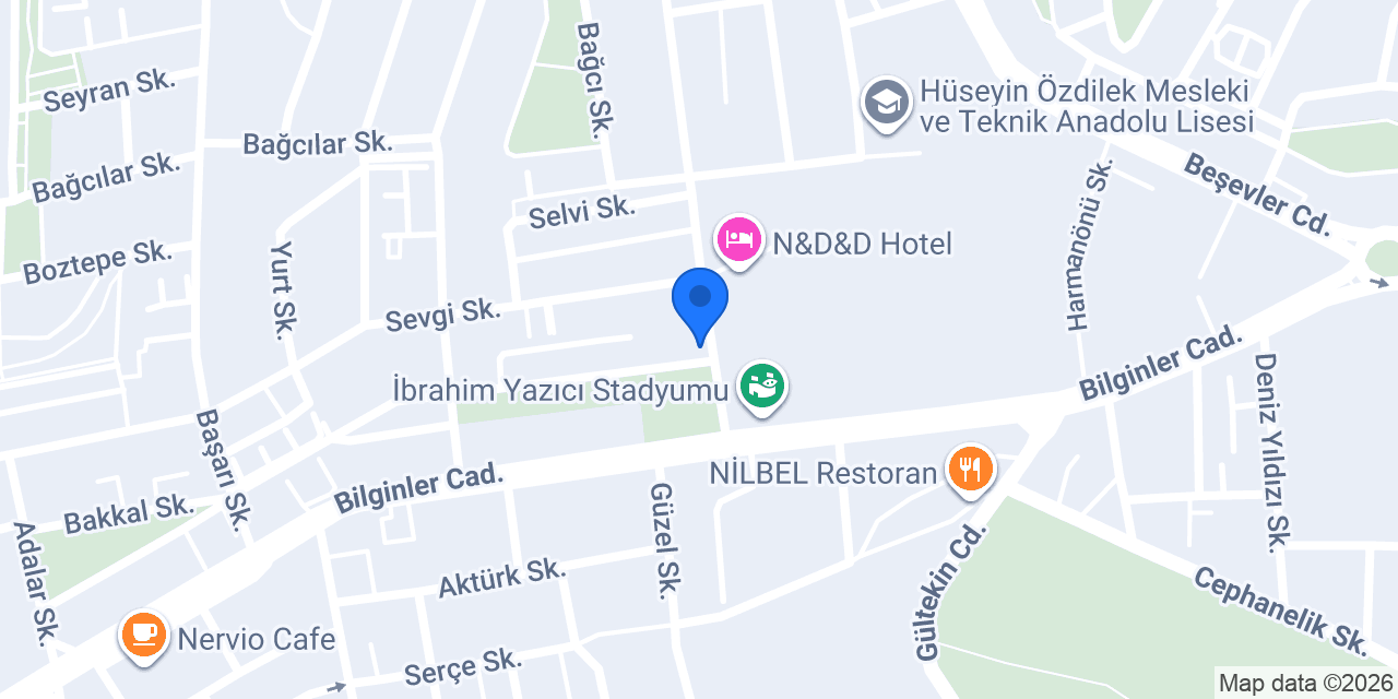 Namaste Nilüfer konumu
