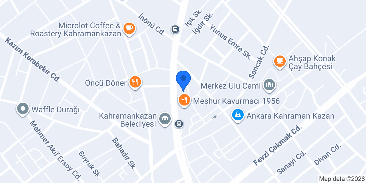 Hatay Döner konumu