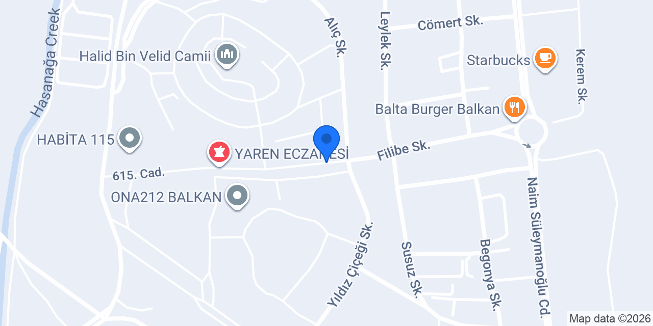 Bursa Balkan çiçek konumu