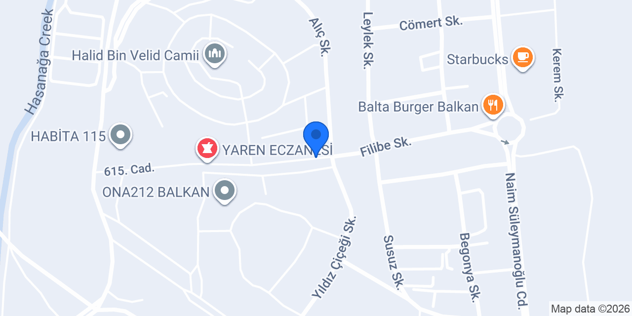 KARİZMA Erkek Kuaförü / Balkan Berber Saç Tasarım konumu