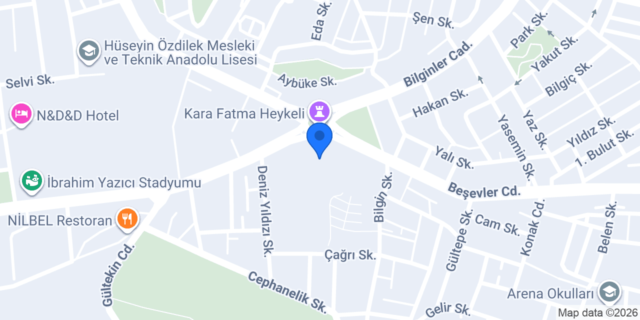 Central Davet konumu