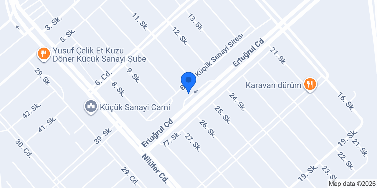 Karacabeyli Hırdavat konumu