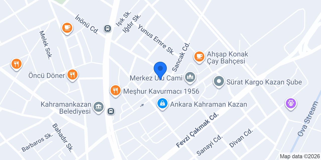 E&G GİYİM konumu