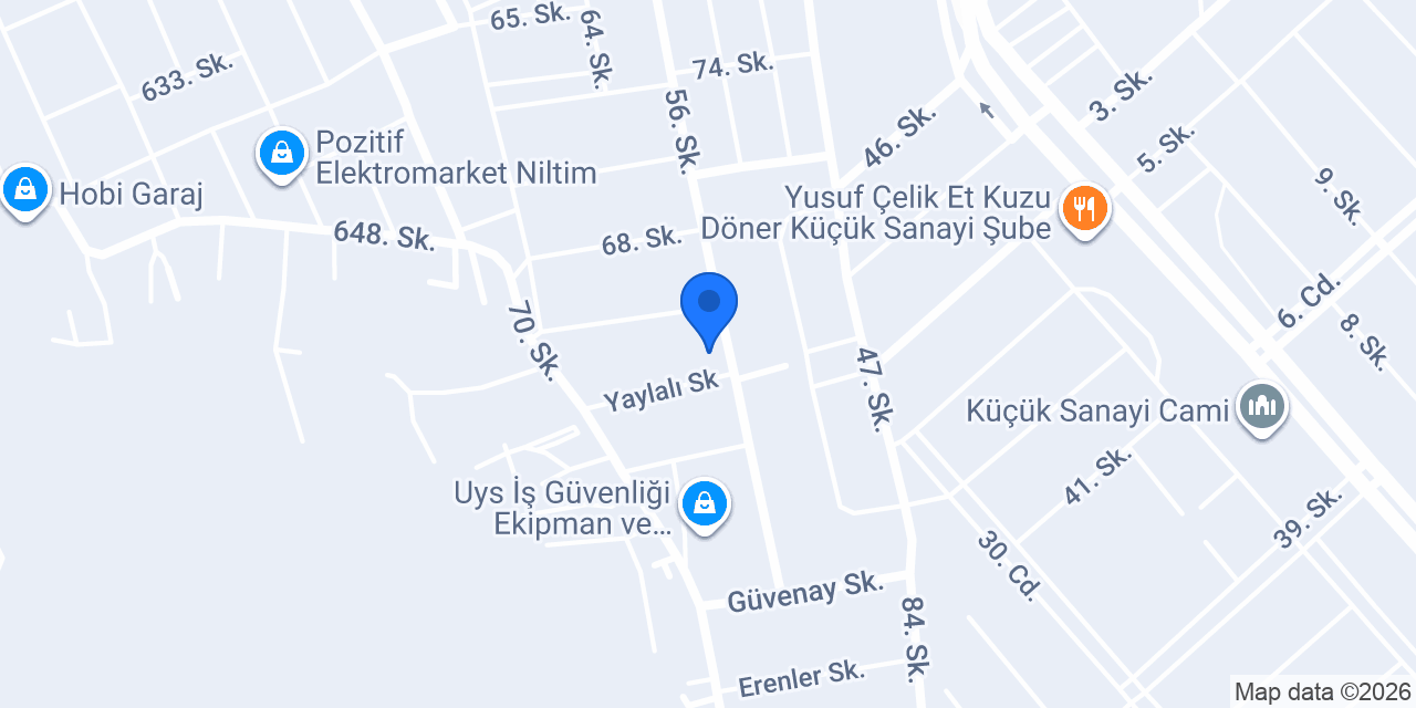 ANADOLU TABELA FABRİKASI LTD. ŞTİ. konumu