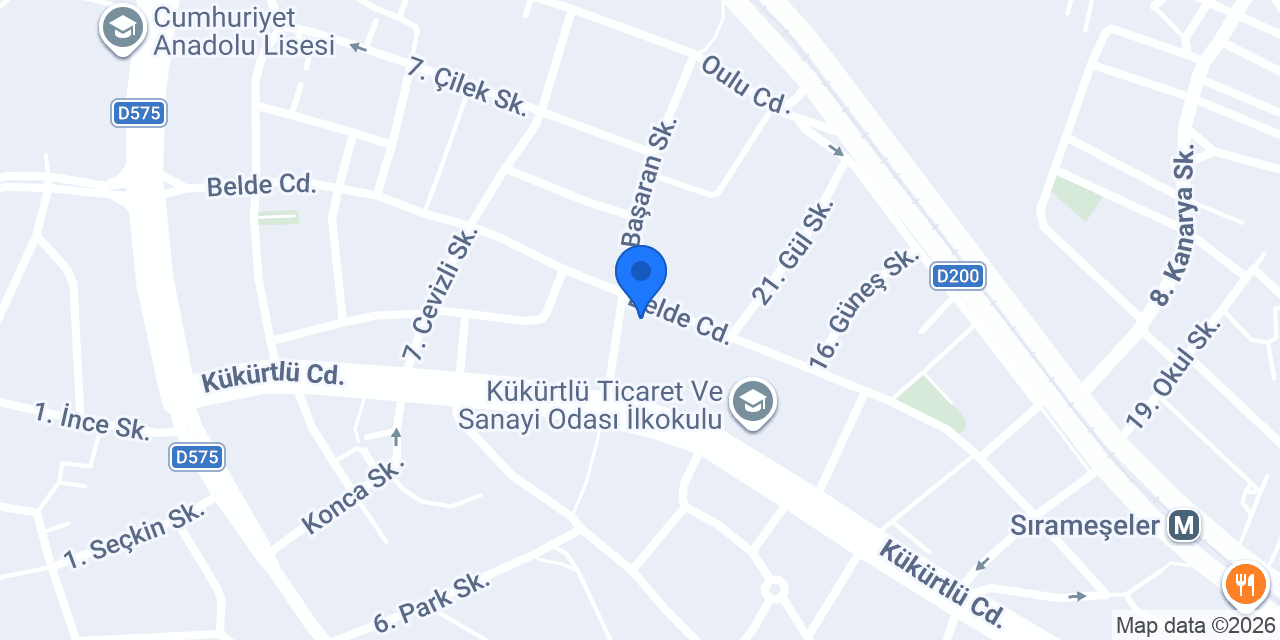 Kükürtlü Ekmek Fırını konumu