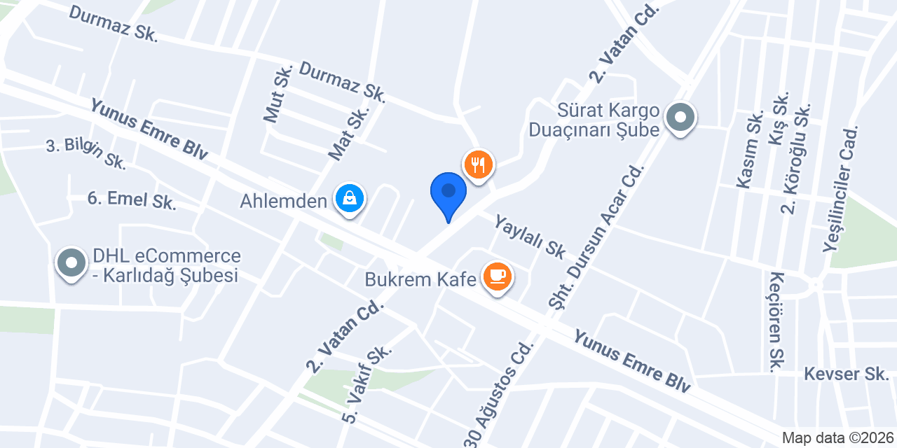 Diş Hekimi Naime Ünlü Kaya konumu