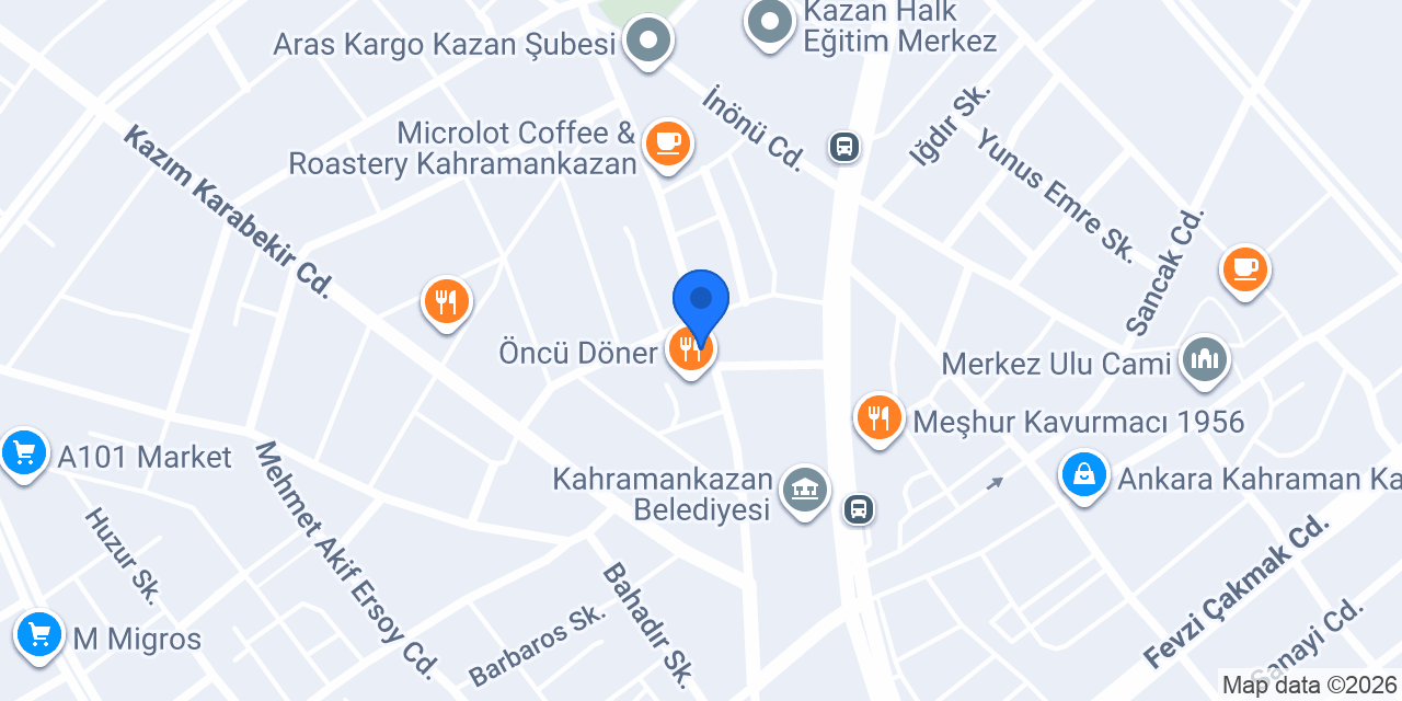 Cafe Chocoalpc Künefe konumu