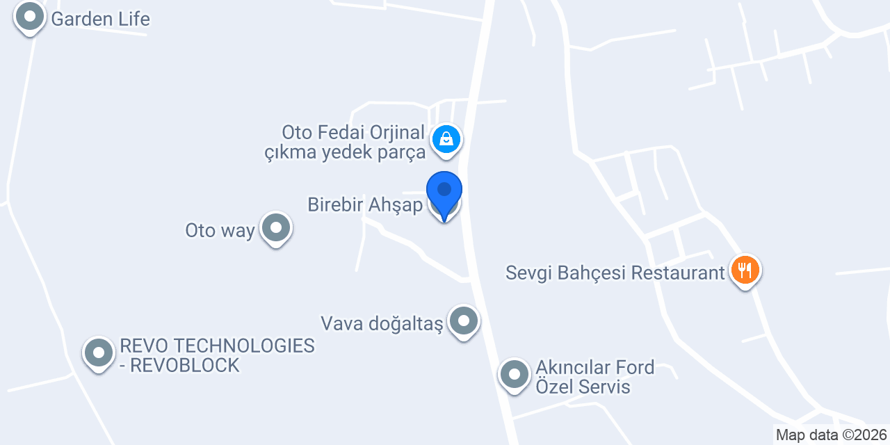 Birebir Ahşap konumu