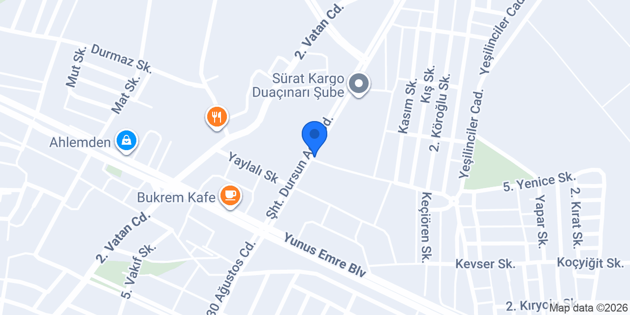 Maya FIRIN ekmek&pasta konumu