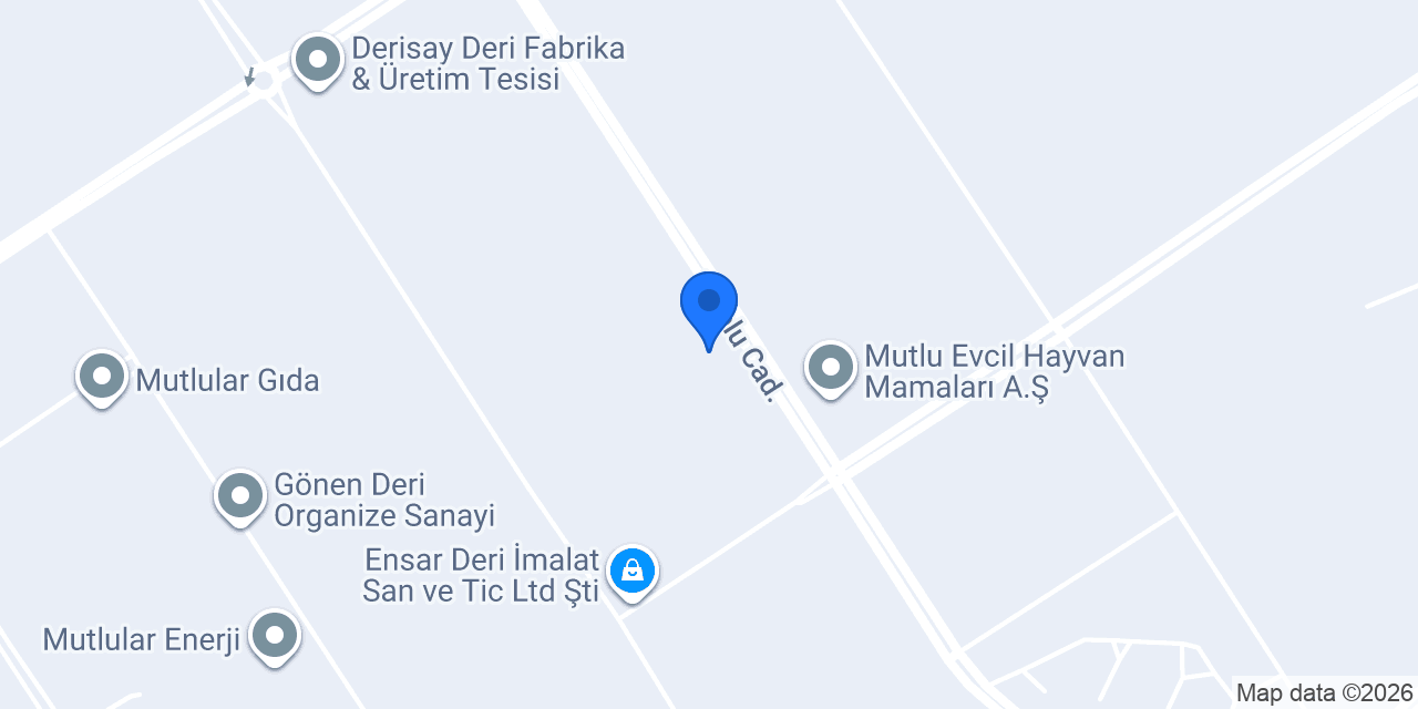 KURSUNOGLU DERİ SAN TİÇ LTD ŞTİ konumu