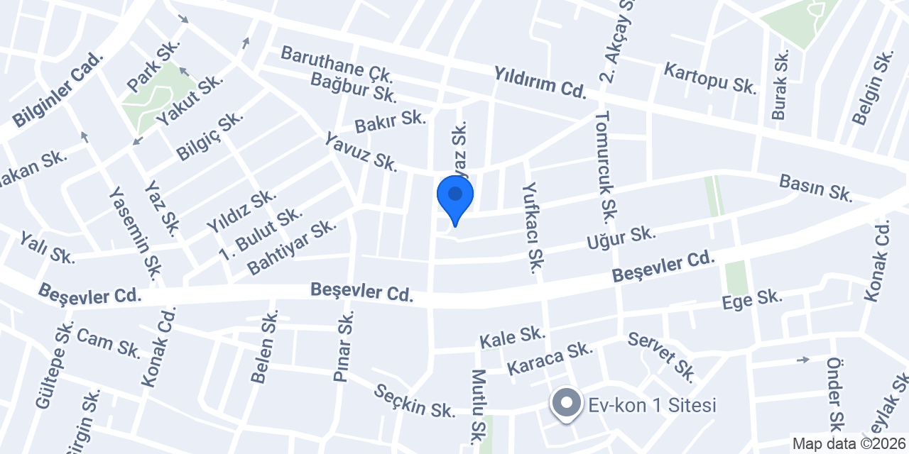 Beşevler Otomotiv konumu