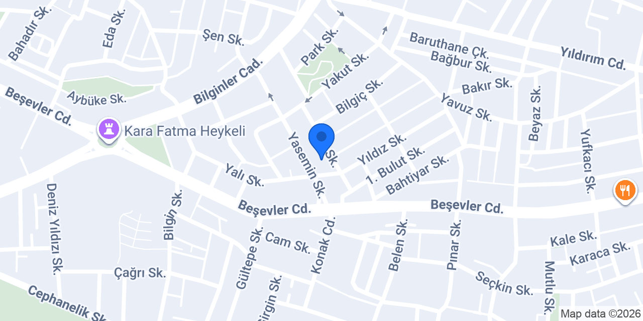 Beşevler Kuyumcusu konumu