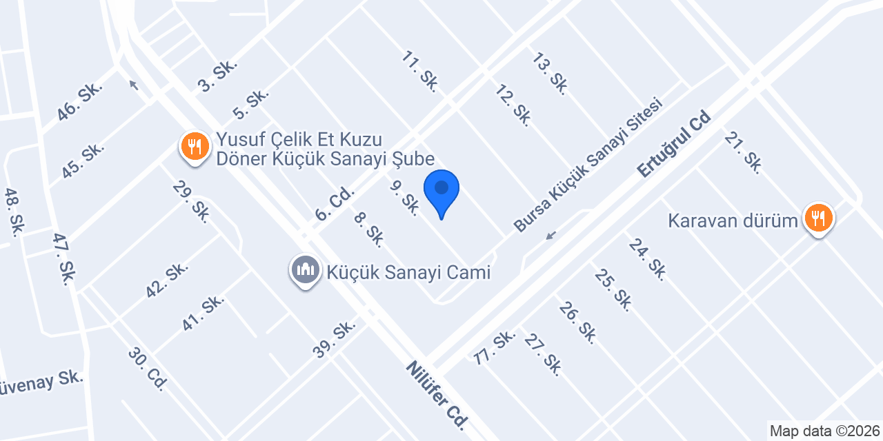 Turan Garage konumu