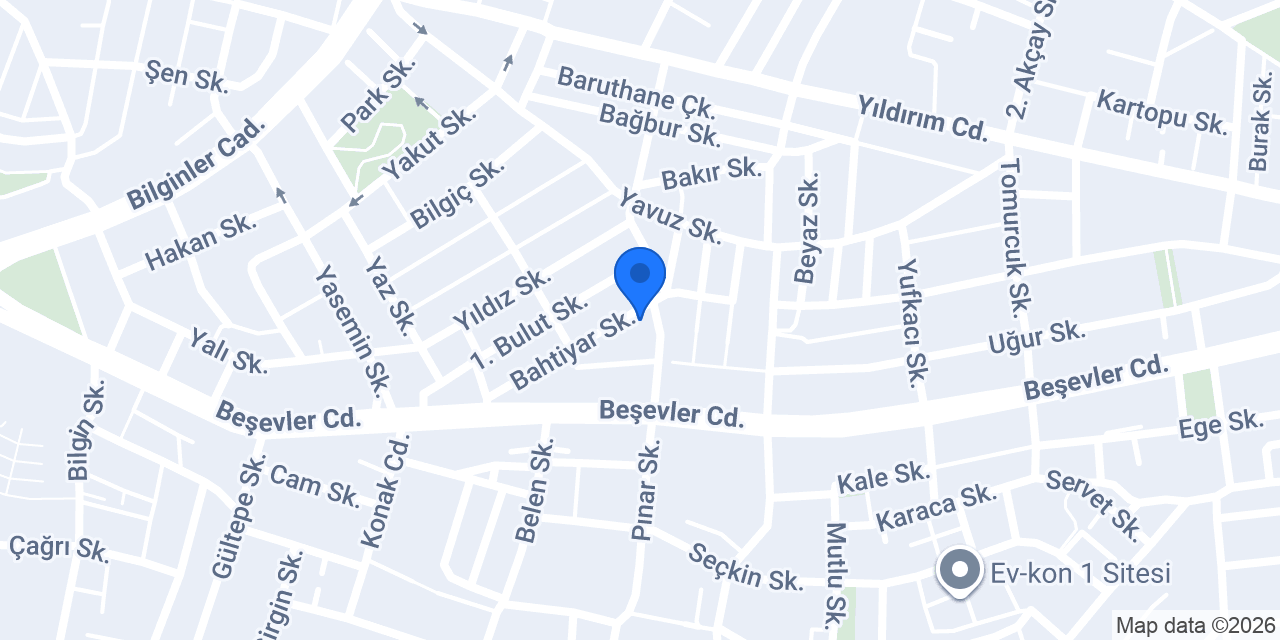 BMTEK ELEKTRİK MÜHENDİSLİK OTOMASYON LTD ŞTİ konumu