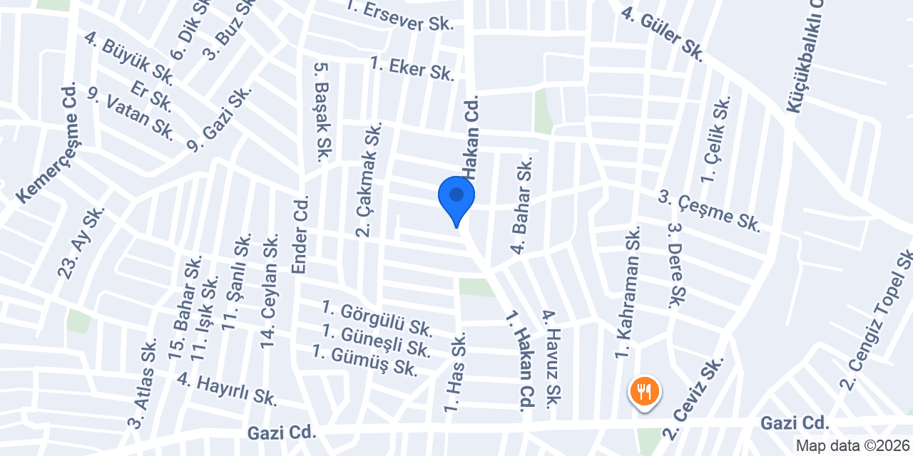 Güleç Kardeşler Mobilya konumu