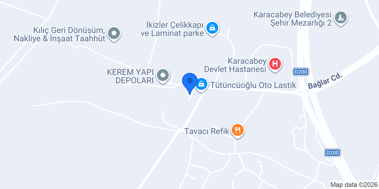 Çetinkaya Odun & Kömür konumu