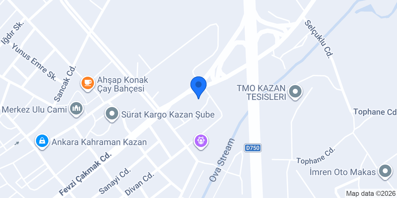 ÇINAR TRAKTÖR konumu