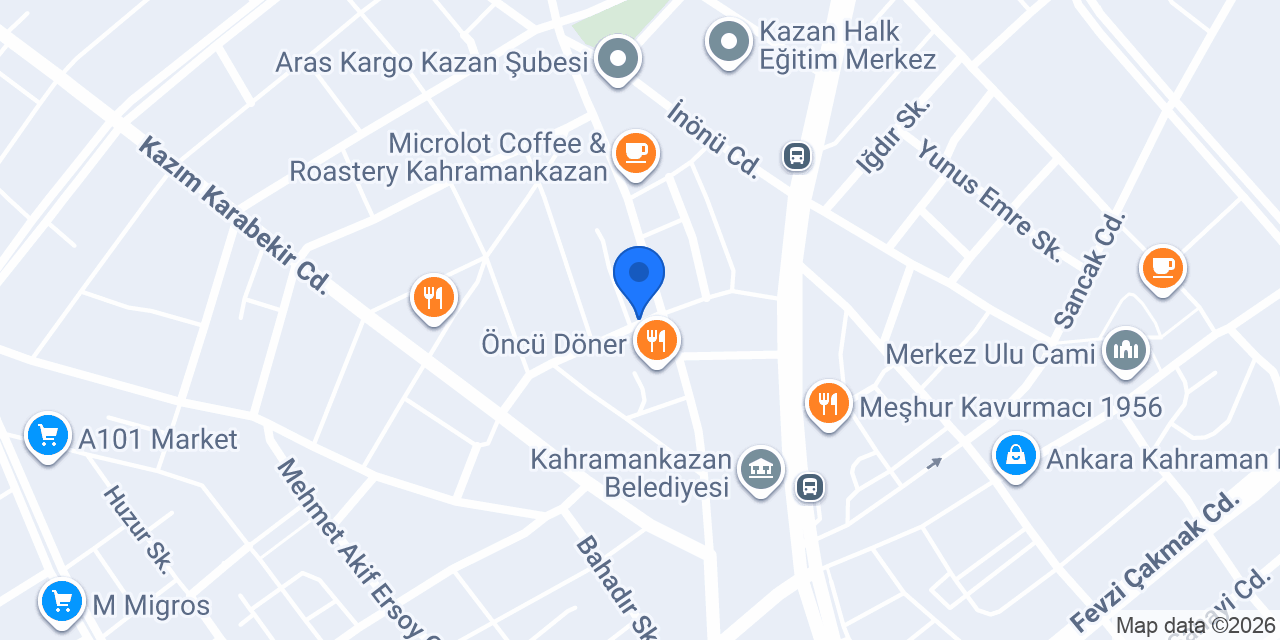 Kahraman kazan Vip kuaför konumu
