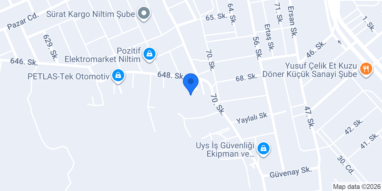 UMUT OTOMOTİV konumu