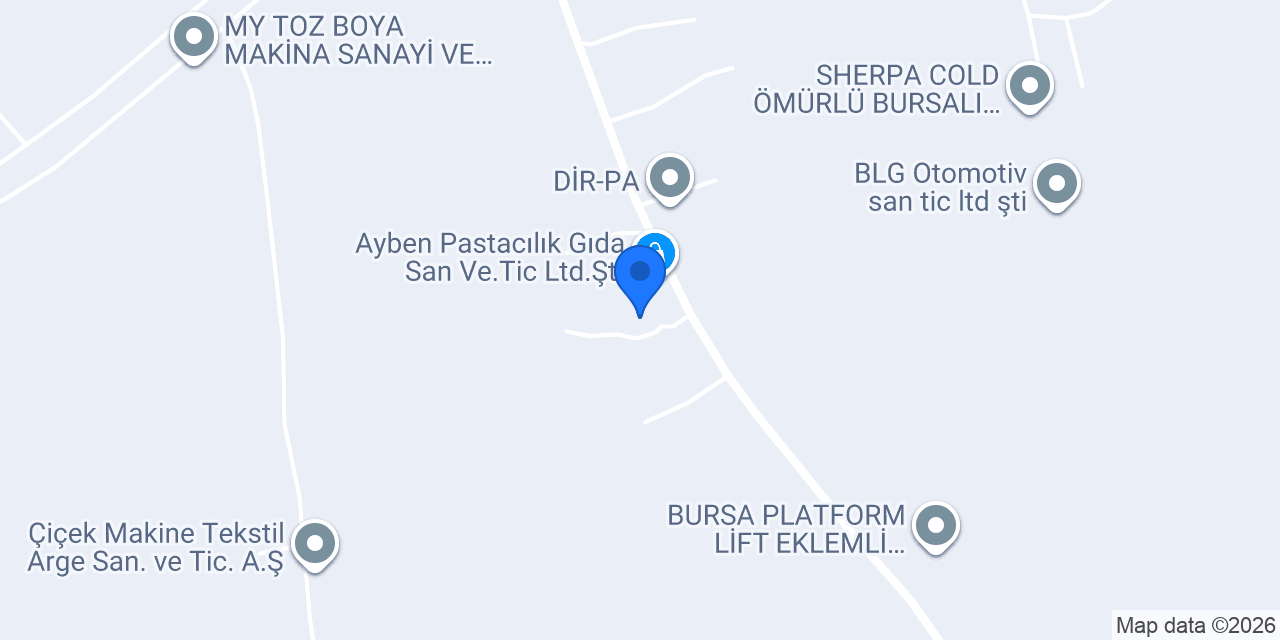 Teknik Beton Yaylacık Tesisi konumu