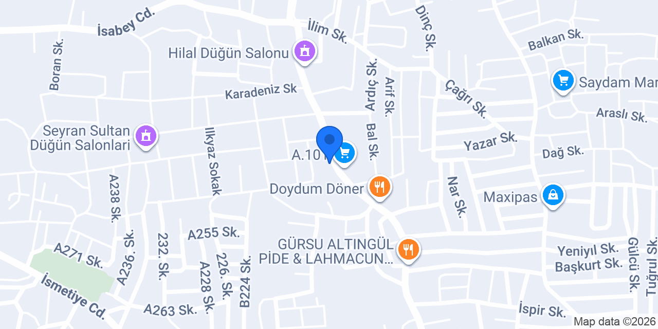 Kalite Mobilya konumu