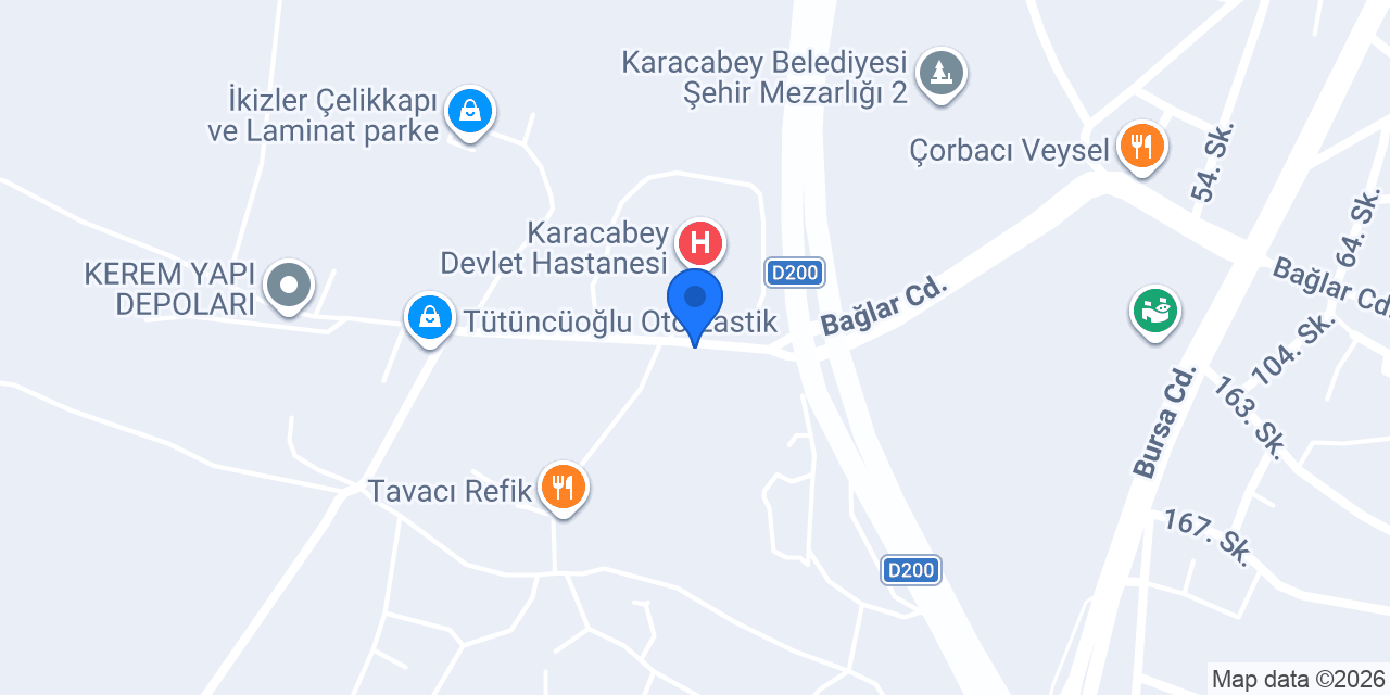 Yeni Garaj Eczanesi konumu
