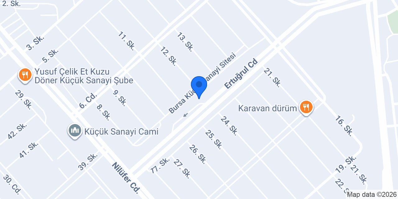 Demiray Hırdavat Tarım Makinaları konumu