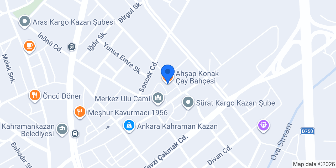 Ahşap Konak Çay Bahçesi konumu