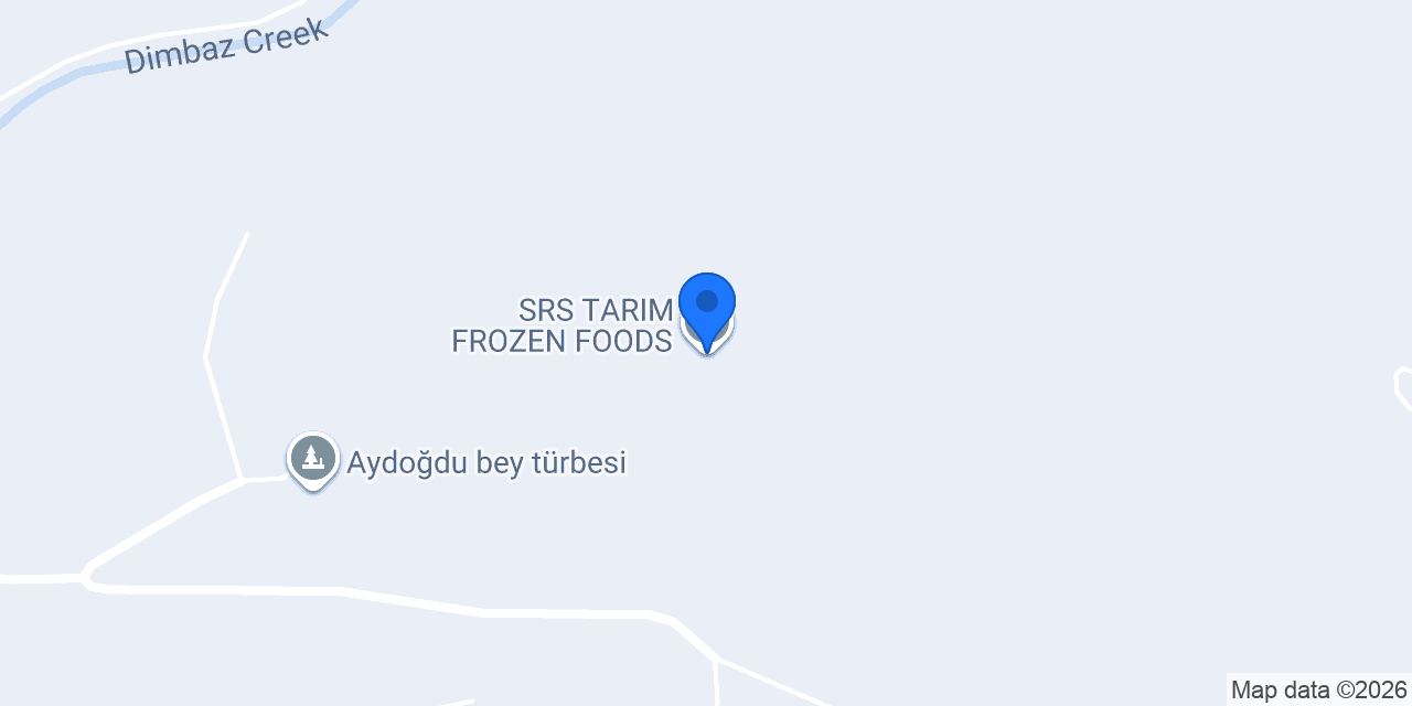 SRS TARIM FROZEN FOODS konumu