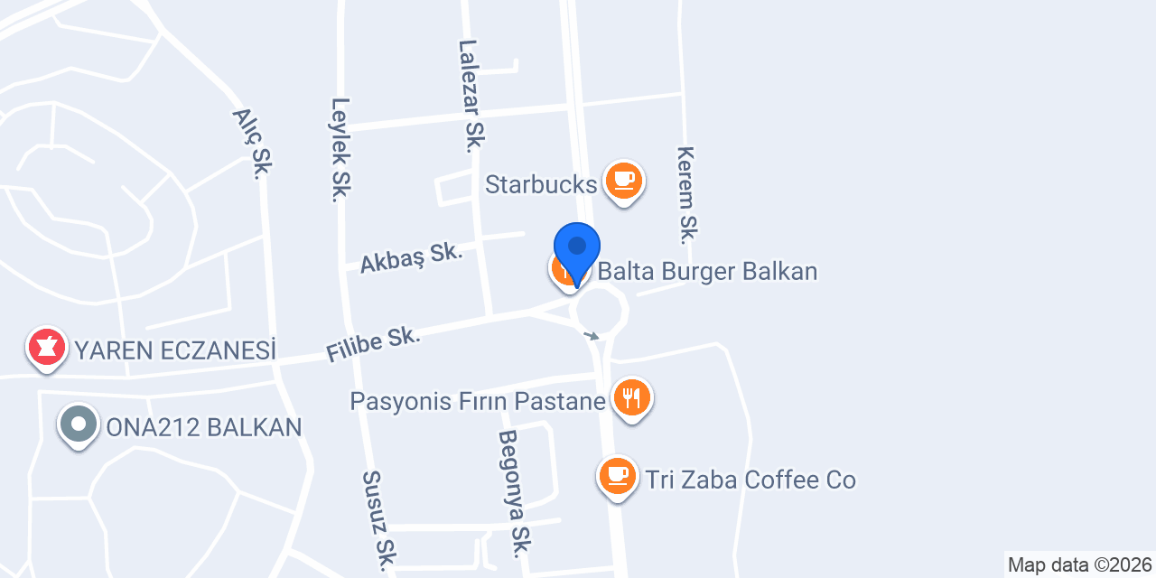 Pasaport Pizza Nilüfer Balkan konumu