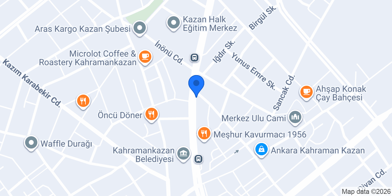 Kazan Eryiğit Sigorta konumu