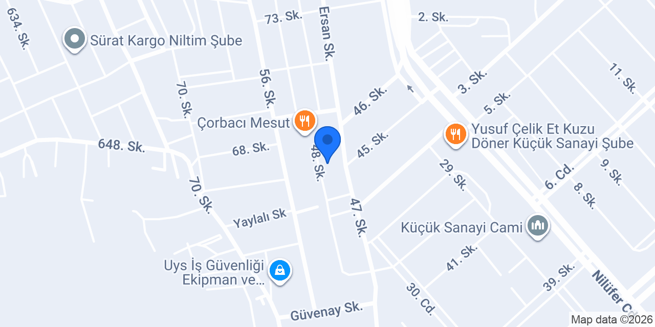 SM OTOMOTİV YEDEK PARÇA konumu