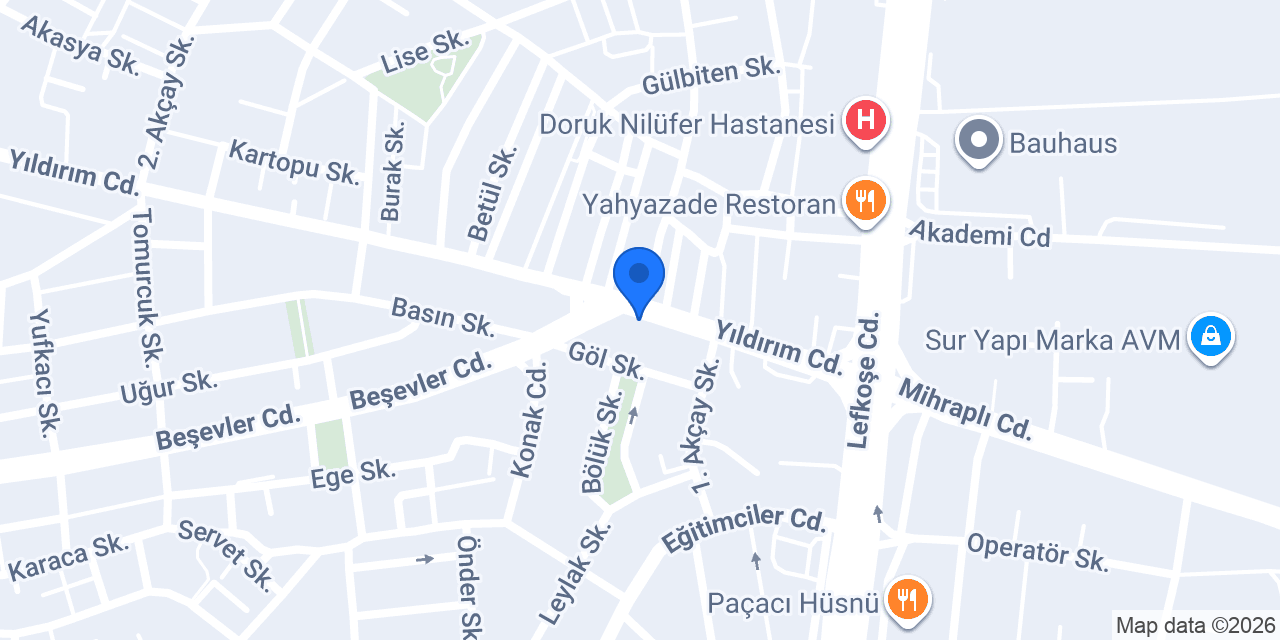Doğa Çiçek konumu