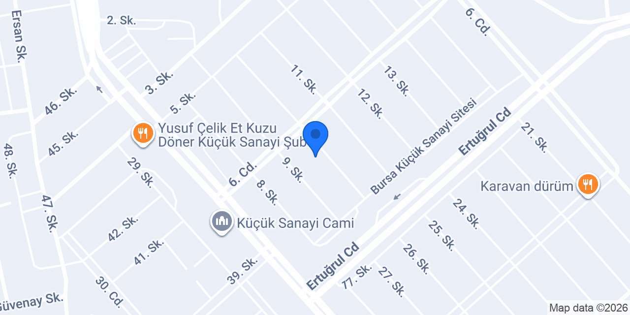 Tüm Oto Mekanik Servis konumu