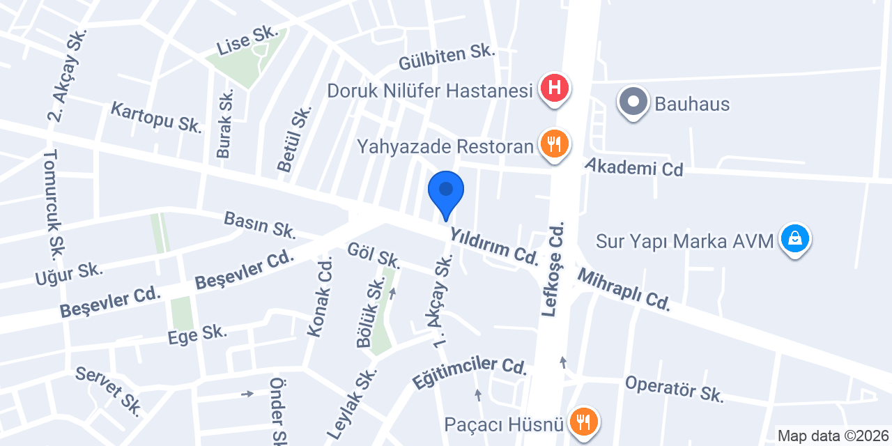 Diş Hekimi Anıl Aslan konumu