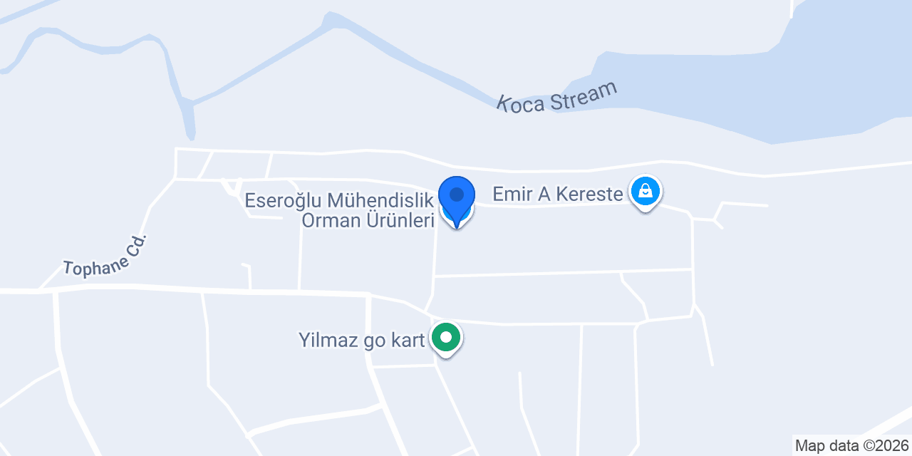 Eseroğlu Mühendislik Orman Ürünleri konumu