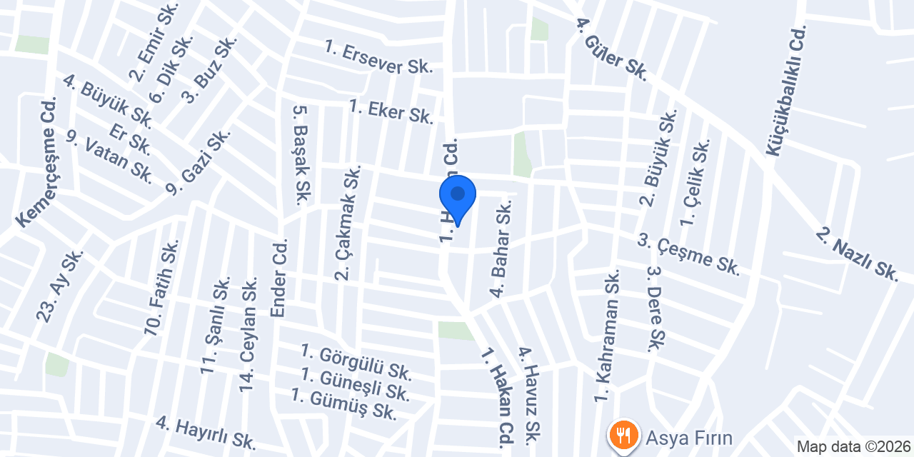 Bursa Teknik Servis (Servisline) konumu