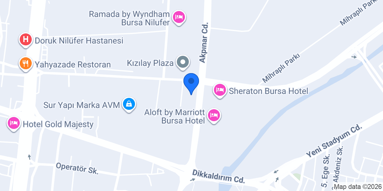ÇELİKKOL HUKUK BÜROSU konumu