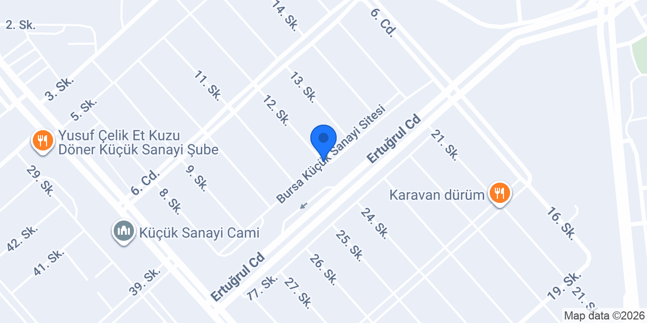 Ayaz Kalıp Otomat konumu