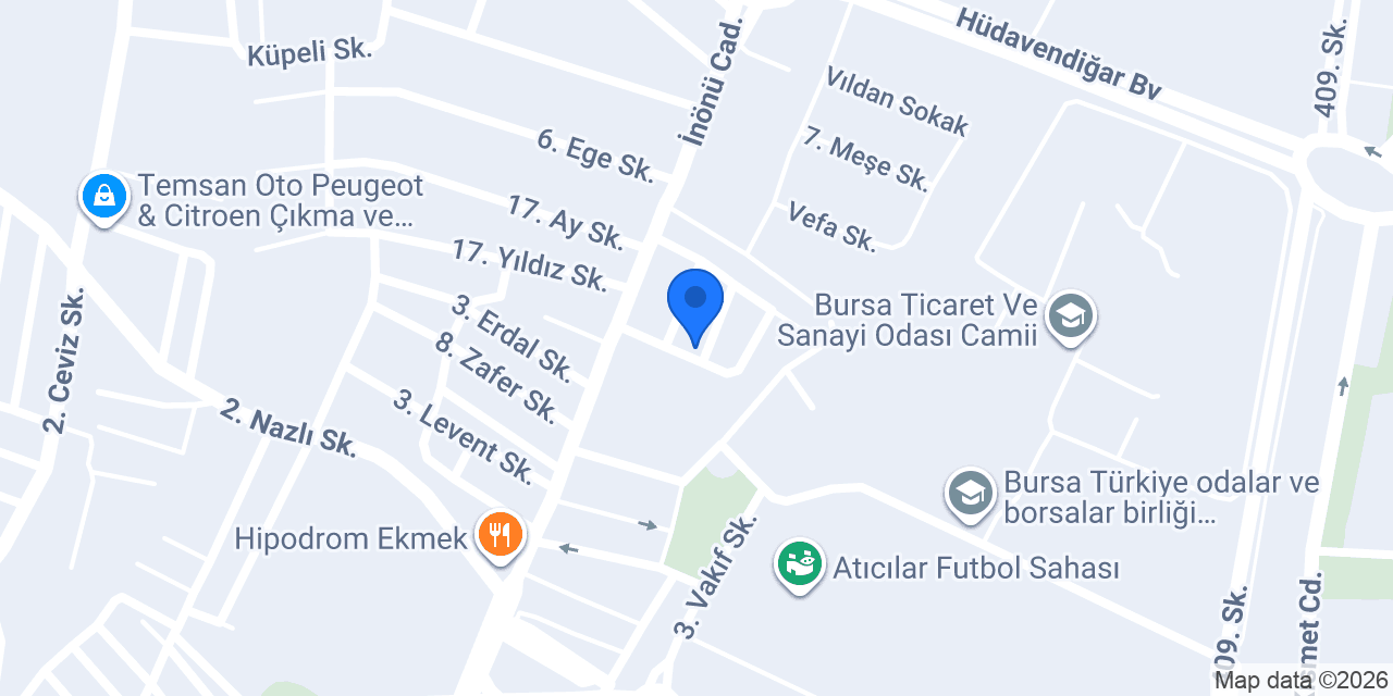 damak lezzet Evi konumu