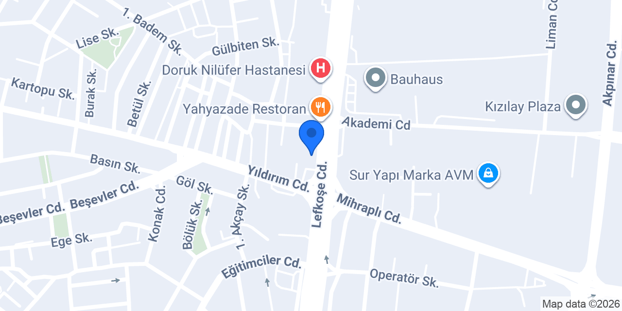 Dr. Istanbul Digital Dental Lab konumu
