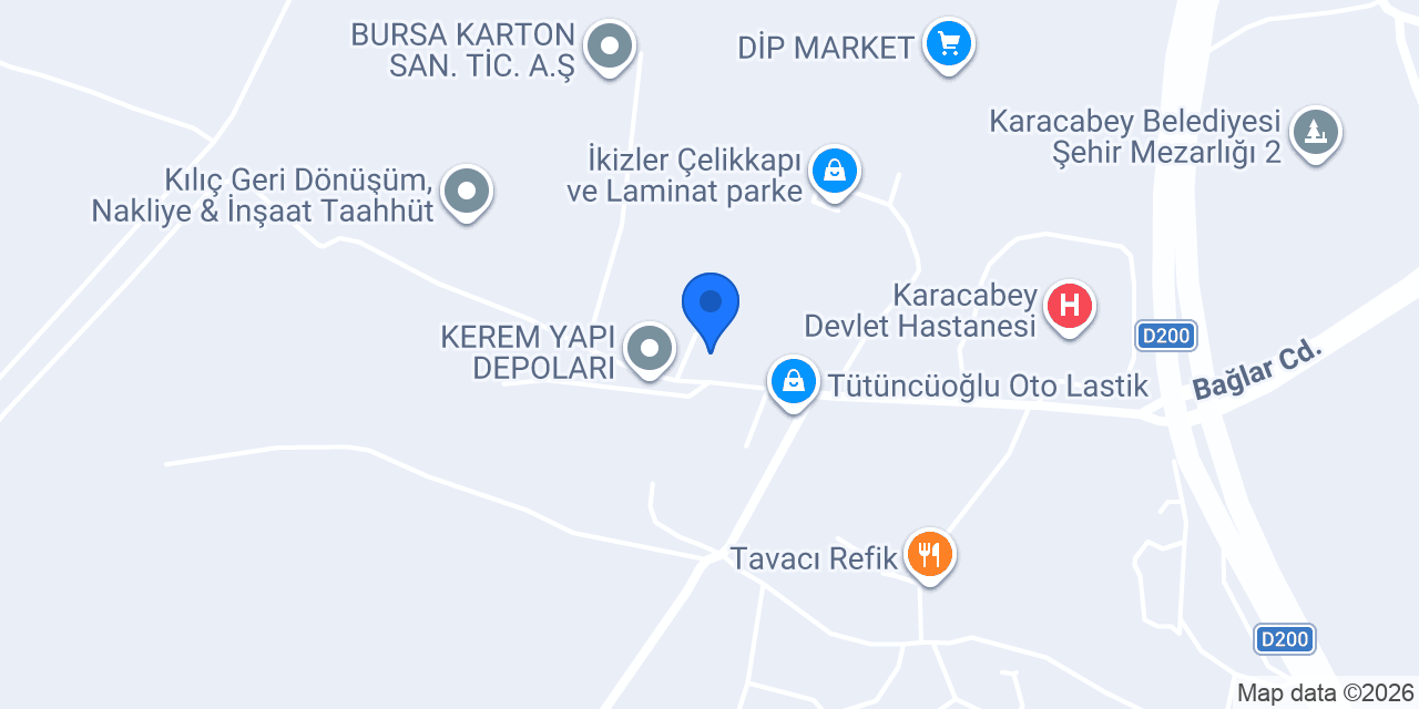 Üçler Oto Kurtarma konumu