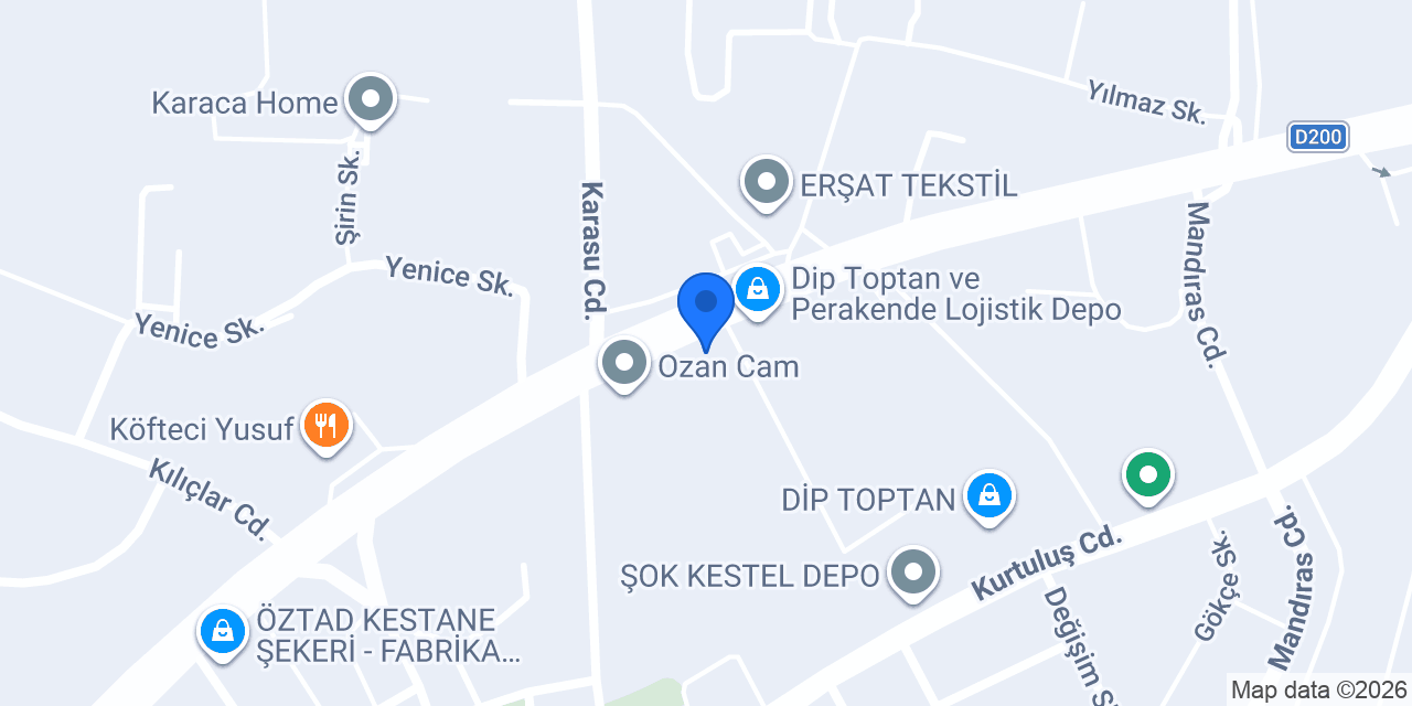 CANFA İPLİK TEKSTİL konumu